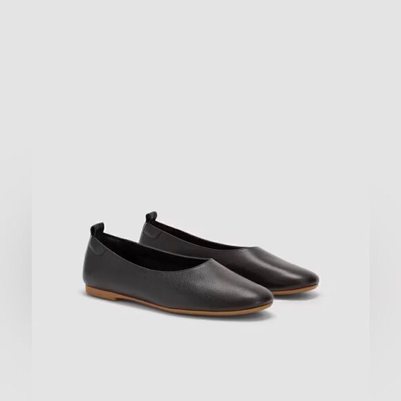 NEW EVERLANE The Day Glove in Black Italian Leather Flat - Picture 5 of 8